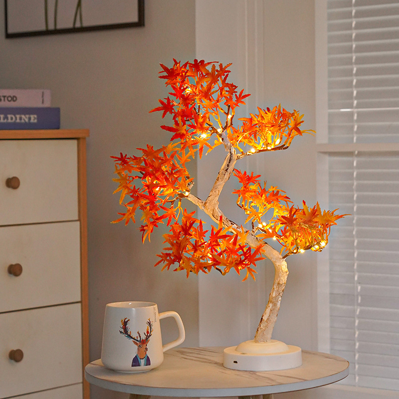 Tree Lights Olive Leaf , maple leaf, roses Decorative Lights