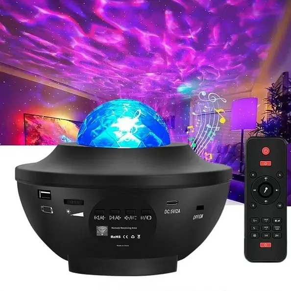 Galaxy Star Projector with Speaker